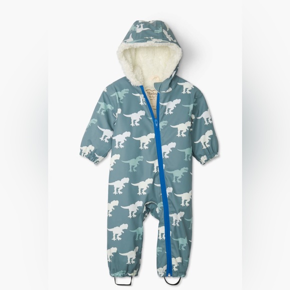 Infant Sherpa lined rain suit (9-12 months) - Picture 1 of 3